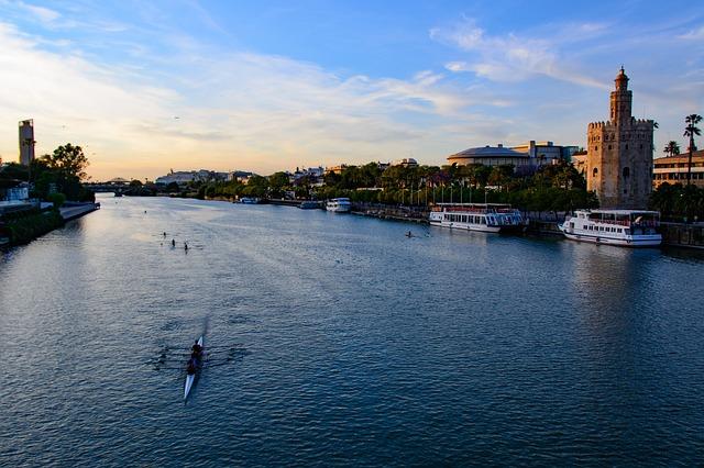 Vue sur le fleuve Guadalquivir